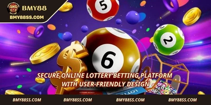Secure online lottery betting platform with user-friendly design