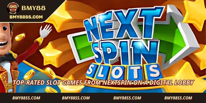 Top-rated slot games from Nextspin on a digital lobby