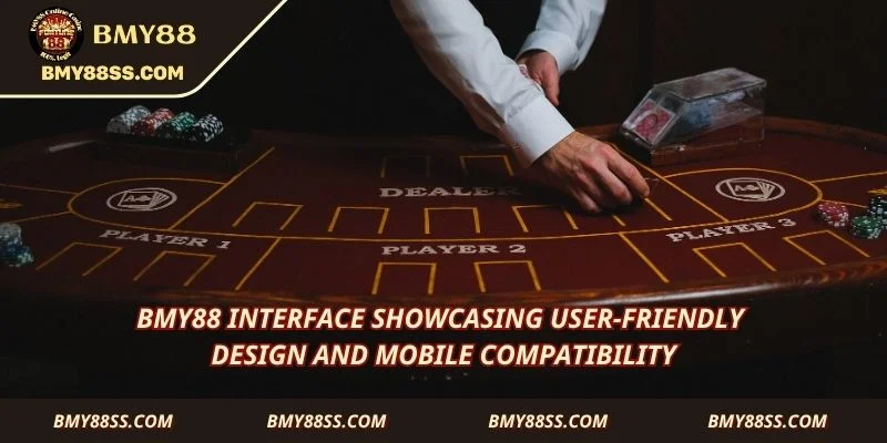 Bmy88 interface showcasing user-friendly design and mobile compatibility