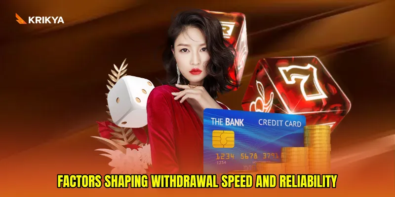 Factors shaping withdrawal speed and reliability
