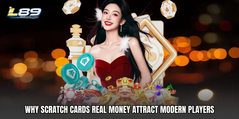 Why Scratch Cards real money attract modern players