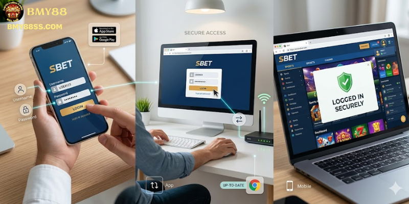 Understanding the Login to SBET Process
